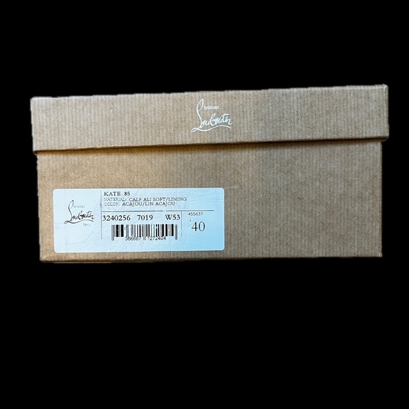 Christian Louboutin Croc-Embossed Heels - Picture 5 of 6